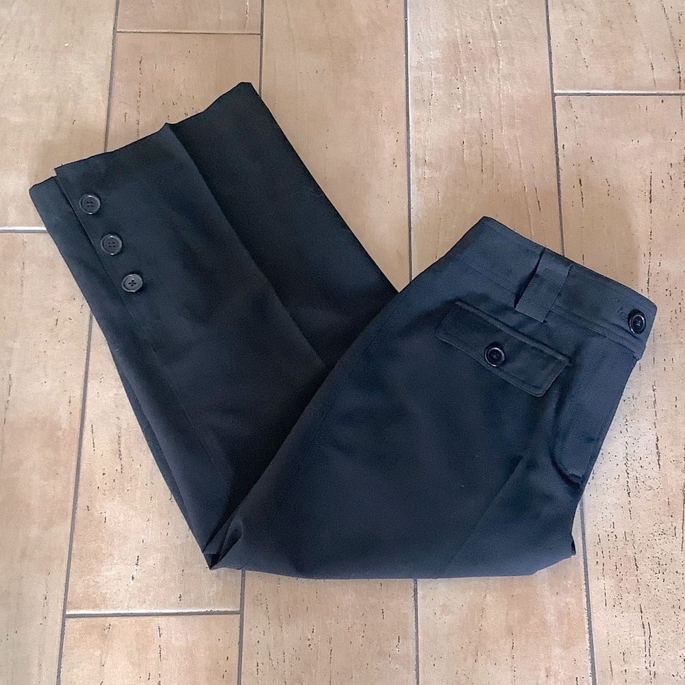 Dress Barn Black Cropped Pants